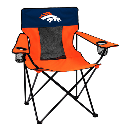 LOGO BRANDS Denver Broncos Elite Chair 610-12E